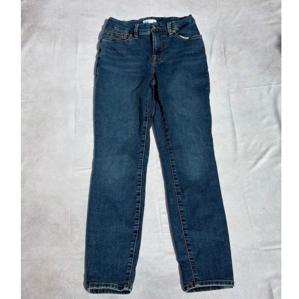 Good American "Good Legs" High Rise Skinny Jeans Dark Wash Size 00/24